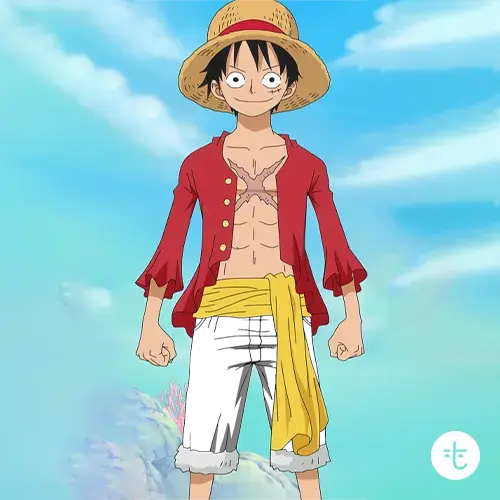 Monkey D. Luffy from One Piece (1999)