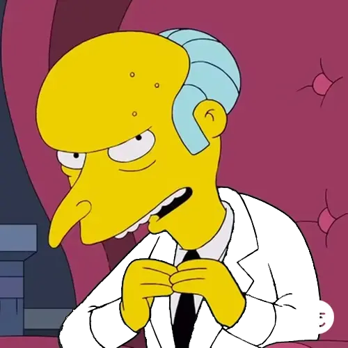 Mr. Burns from The Simpsons (1989)